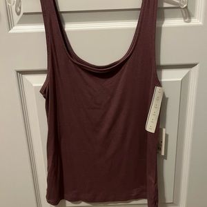 Maroon Purple Large Tank Top